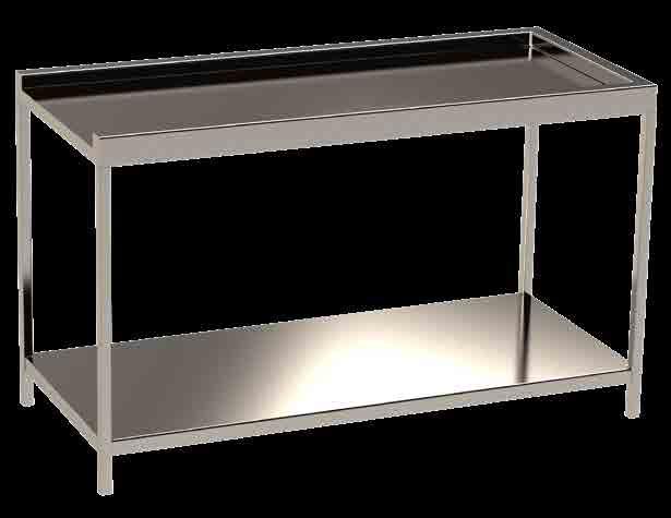 Optional Extras 1000mm x 1000mm x 500mm deep Ductwork and terminals Valances Cut outs Dishwasher Table Manufactured from 1.