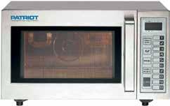 Food Warming Units COUNTERTOP EQUIPMENT Microwave High-speed cooking solution Innovative designing Outstanding durability and easy cleaning Stainless steel exterior Large transparent glass door