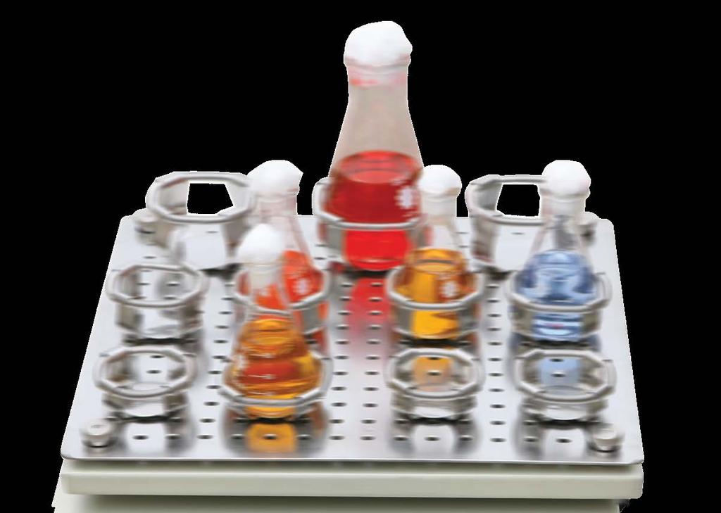 SHAKERS & ROCKERS Shakers & Rockers Shakers and rockers are ideal for almost any vessels from tubes through petri dishes and microtitre plates to