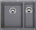 95 525 x 400mm Cabinet: 600mm ORDER CODE: SEL9840-L-or-R+COLOUR SILGRANIT PuraDur Colours