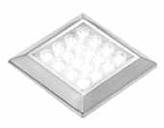 BLANCO SELECTIONS Lighting LED SQUARE PLINTH LIGHTS Average 60,000 hour life Comprises 4 square white LED