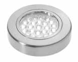 95 LED ROUND PLINTH LIGHTS Average 60,000 hour life 4 round white LED lights between each plinth light giving a
