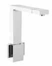 Some taps are fitted with a flow straightener; however, some of our taps are fitted with an aerator which are