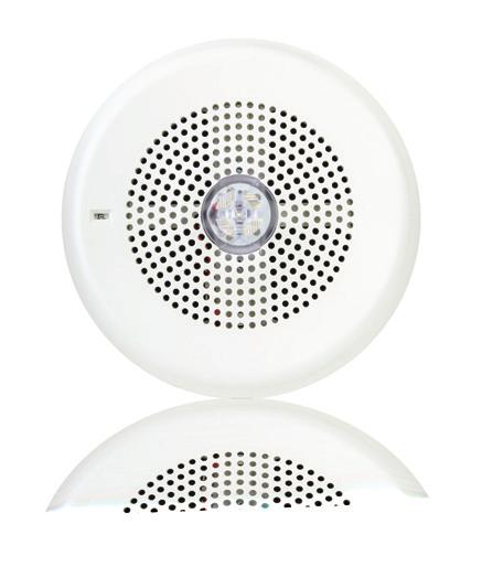 Exceder LED Speaker Strobes & Speakers With the widest frequency response range available, our speakers provide crisp, clear voice messages Clear, concise and intelligible voice messages that