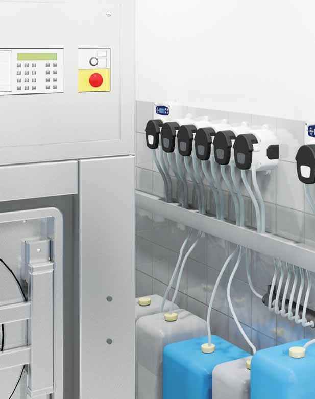 Laundry dosing systems Brightwell dosing systems are designed for hard-working commercial environments and are the most reliable, easy-to-use and resilient models on the market today.