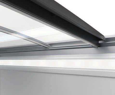 EFI / EFE chest freezers are fi tted with a LED interior