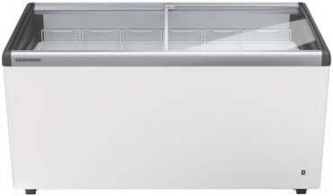 Impulse sales chest freezers Impulse sales chest freezers Total gross / net capacity Exterior dimensions in mm (w / d / h) ¹ Interior dimensions in mm (w / d / h) Energy consumption in 365 days ²