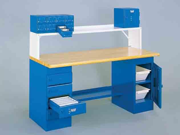 Workcenters Equipto workcenters provide years of useful, rugged and efficient space utilization.