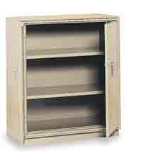 Cabinet Size Extra Shelves Description Width Depth Height Shelf Capacity 1712 Wardrobe 36 18 78 200 lbs. 1717 Wardrobe 36 24 78 225 lbs. 1710 5-shelf 36 18 78 16027A 200 lbs.