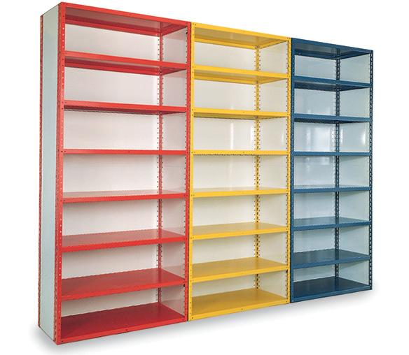 Reinforced shelf capacities up to 2000 lbs. per shelf Non-reinforced shelf capacities of 700 lbs.