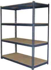 Boltless Storage Rack Equipto Boltless Storage Rack is the economical alternative to standard steel shelving.