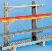 per level Bar Racks are the effective answer to organizing steel or any other items that don t need shelf support. Slotted angle, pipe, tubes, bars Equipto Bar Racks hold them all.