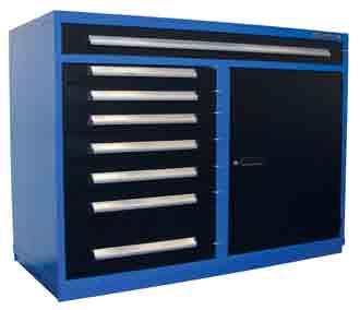 Tool Cabinets Modular Tool Cabinets offer the ability for different storage uses within the same cabinet.