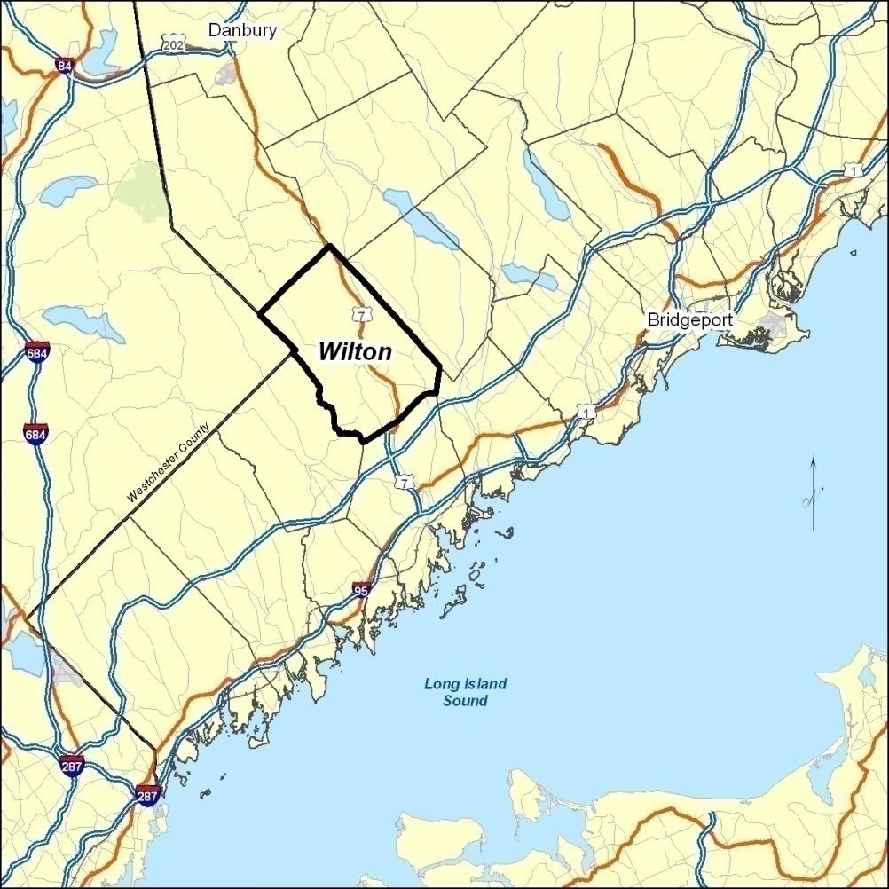 INTRODUCTION 1 Overview Wilton is located in Fairfield County in southwest Connecticut.