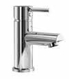 17 500mm 1 Tap Hole Basin B61633 Full Pedestal B61634 Close Coupled Horizontal Outlet