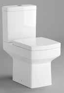 Modern Bathroom Suites Vector range options 550mm 1 Tap Hole Basin B61618 53.