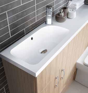 Finishing Touches Furniture From From worktops 50.33 sanitaryware 51.70 White Gloss Mineralcast standard (300mm width) 28x1210 C22447 63.53 28x1510 C22452 81.67 28x2010 C22457 108.