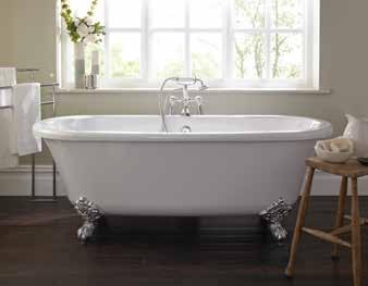 Baths & Bathscreens freestanding From 568.58 1700x632mm Traditional Freestanding Roll Top Bath A03046 568.