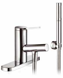 simple look to any bathroom. And with its seamless construction the Mira Evolve truly is revolutionary amongst taps.