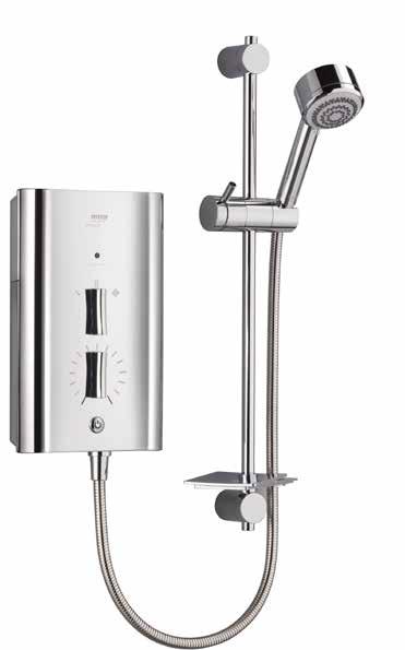 Mira Escape SPRAY TYPES Up-to-the-minute design mixed with thermostatic technology.