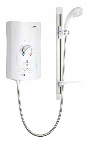 Mira Advance Low Pressure Ultimate safety and usability. Precise, thermostatically controlled showering even at low pressure.
