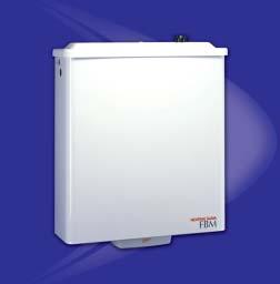 3kW Long-life alloy sheathed element (6kW option on FBM125). Five year inner container guarantee. 25 Litre 3kW Storage Water Heater FBM 25/3 95.040.