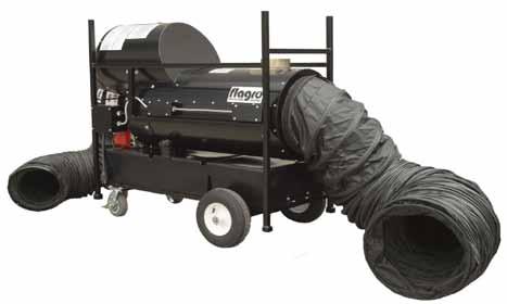 INDIRECT FIRED HEATERS RECIRCULATION HOOD FVO-200RC FVNP-200RC MODEL FVO-200RC FVNP-200RC Heat Capacity 185,000 200,000 Fuel Tank Capacity/Run Time 23 US Gallons / 17 hrs Heater Dimensions/Weight