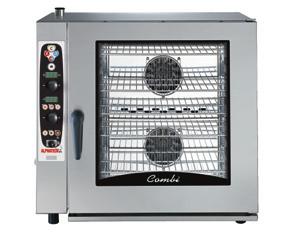 C > Steam 30-130 C (low temperature, atmospheric, forced) > Combi convection/steam with AT-CLIMA 30-300 C OPERATING MODES > Automatic with pre-set programs > Programmable with 99 programs, with 4