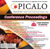 Pub #613 ICALEO 2010 Proceeding on CD ISBN# 978-0-912035-61-1 The 29th International Congress on Applications of Lasers & Electro-Optics (ICALEO 2010) Congress Proceedings includes all submitted