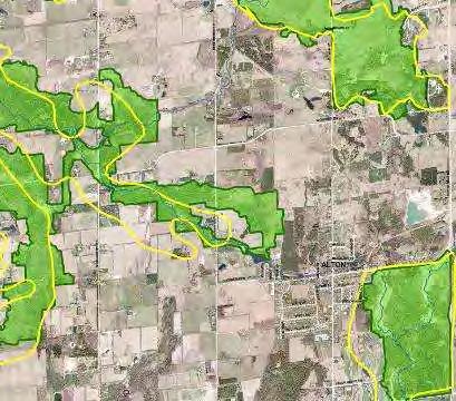 Mapping Updates Environmentally Sensitive or Significant Areas Areas of Natural and