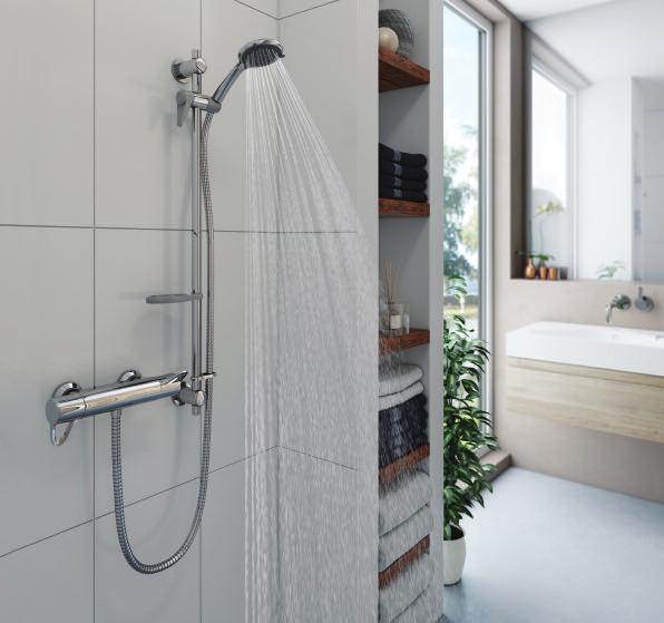 Inclusive showering Elina-Showering for all Elina mixer showers offer key features to help users lead more independent