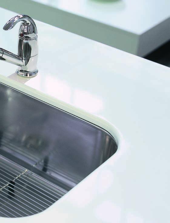 TN890U shown with AC89 Stainless Steel Bowl Protector and MV617/6 Mixer Tap as an optional extra.