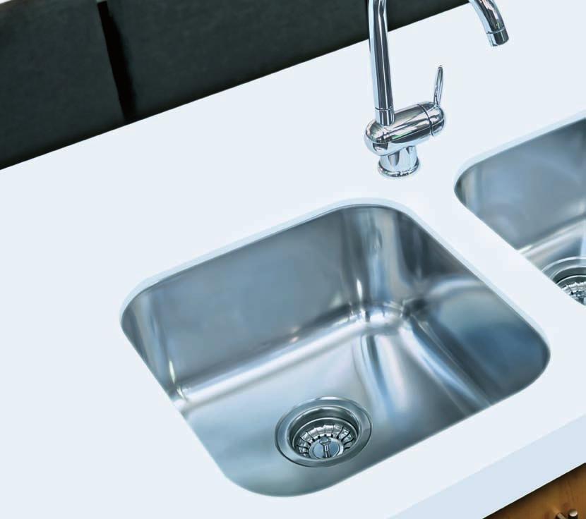 Individual Compact Traditional styles undermounted Sinks Oliveri have an impressive range of single and double bowl sinks in variety of sizes to suit the kitchen designer in us
