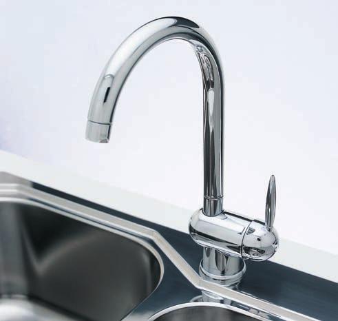 This European-made beauty will further enhance the finest Oliveri sinks.
