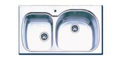 2mm) Oliveri sink will endure many years of daily use. MH885U Extra Wide Bench top Size does make a difference.