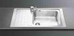 TOPMOUNT Accessories LV951S-3 topmount sink, left-hand