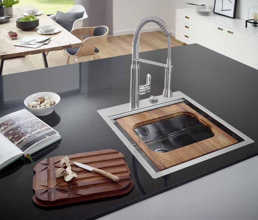 GROHE KITCHEN SINKS SINK ACCESSORIES 40 937 000 Multifunctional Grid Fits to: K800