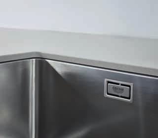 You can choose from two different stainless steel grades AISI 304 and AISI 316 according to your specifications too, so whether you are kitting out a compact kitchen or looking for a centrepiece sink