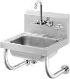 STAINLESS STEEL HAND SINKS SPECIAL PURPOSE Keyhole Bracket for easier installation and greater stability.