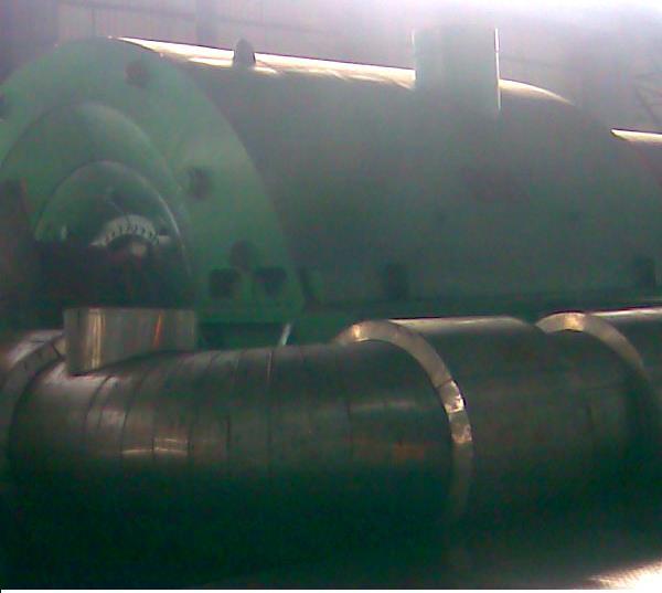 The turbine is of tandem compound design with separate High Pressure (HP), Intermediate Pressure (IP) and Low Pressure (LP) cylinders.
