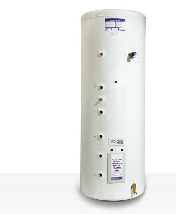 AQUAFLOW TWIN Unvented Twin coil cylinder AquaFlow Twin Unvented twin coil water cylinder Install the Aquaflow Twin with a Zenith Solar thermal system and a system or open vent boiler to benefit from