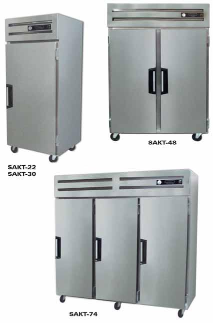 Reach In Refrigerators Top Mount Product Specification Sheets Construction Standard Features Stainless Steel front doors and exterior sides Heavy duty hinge with self closing mechanism Stainless