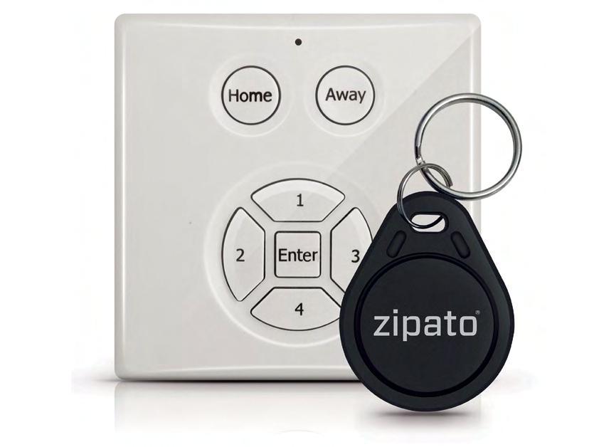 SMOKE MINI RFID READER DETECTOR Zipato Mini RFID Keypad combines RFID and Z-Wave protocol for access control purposes.