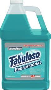 FABULOSO Professional and All Purpose Cleaners US05252A/US05253A Fabuloso