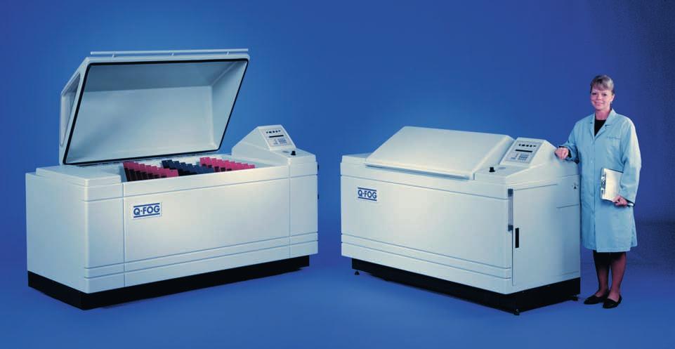 Q-FOG chambers are available in two sizes to fulfill a wide range of testing requirements.