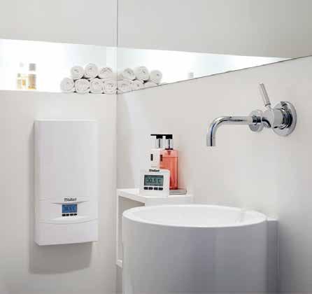 In addition, its innovative technology provides energy and water cost savings of up to 30 % while supplying water exactly at the desired temperature. Thus, convenience and efficiency band together.