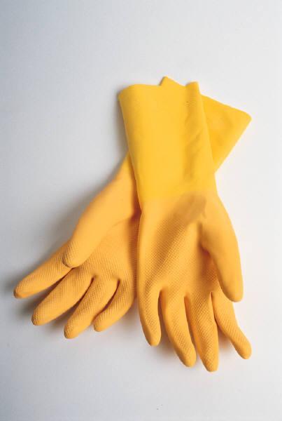 3. Wear gloves while