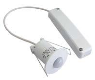 3 Lighting Control 3 Single Channel PIR Occupancy PMSCFMINI: Ceiling - Flush Miniature Head UPTO 1000W Fluorescent lamp Halogen lamp L.V.