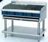 GAS CHARGRILLS Model Chargrill Dimensions Gas Price (exc. VAT) Power kw 1200mm GAS CHARGRILL LEG STAND Dimensions: mm (w x d x h) G598-LS 39.