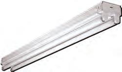 One or Two Lamp, Narrow or Wide Strip Fluorescent Strip Retrofit Kit